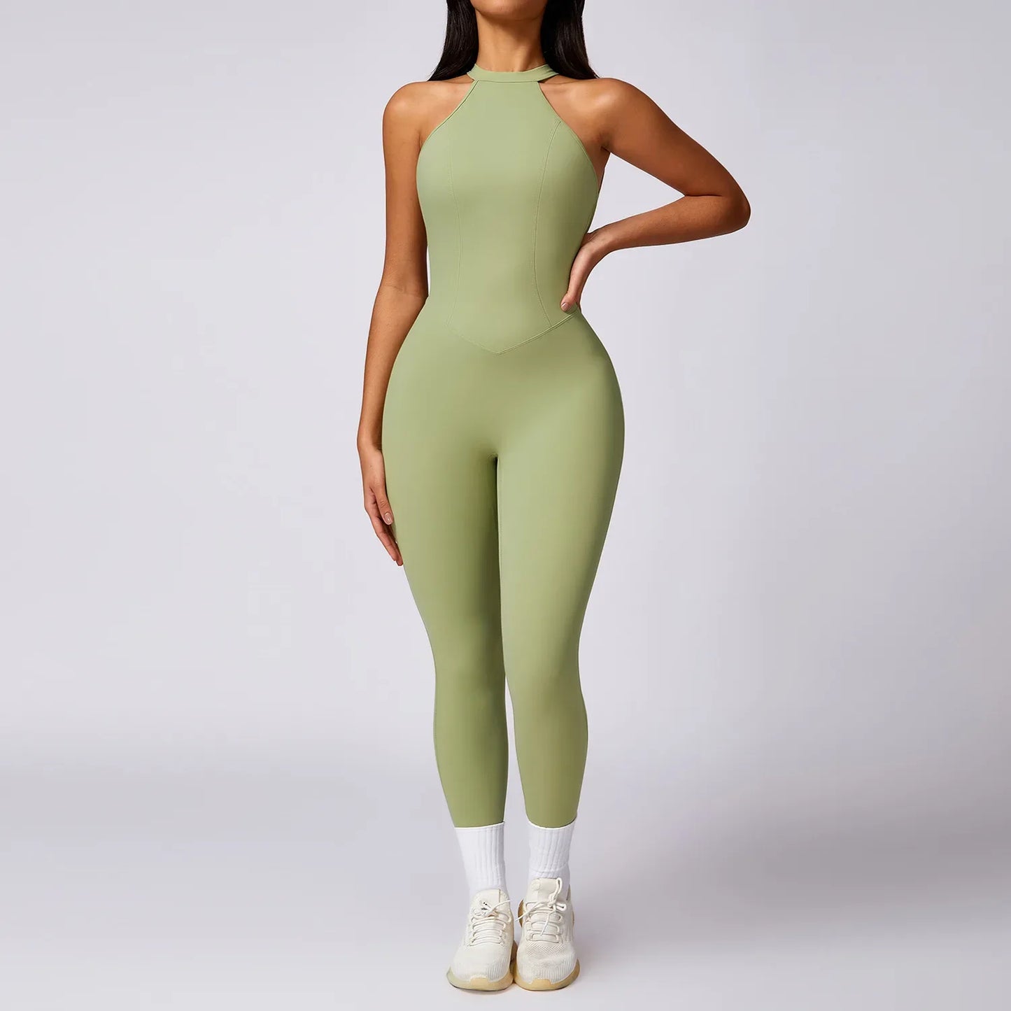 Women Sportswear, Gym Outfit, Fitness Sexy one-piece Jumpsuit