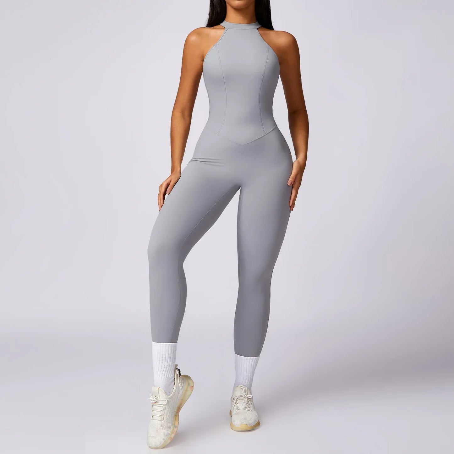 Women Sportswear, Gym Outfit, Fitness Sexy one-piece Jumpsuit